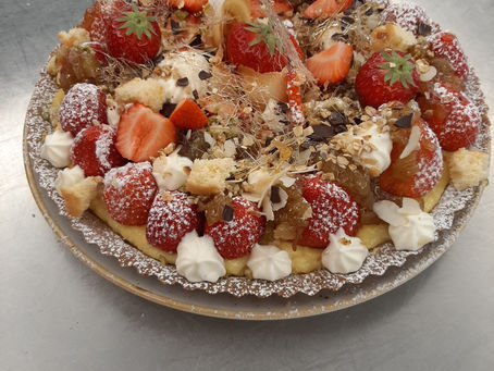 Aardbeientaart
