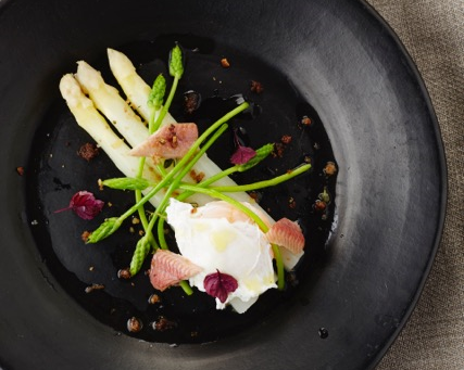 Asperges 'Popelier'- Eitje by boer Olivier- gerookte paling