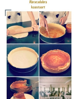 Cheesecake- abrikozenconfituur- abracadabra