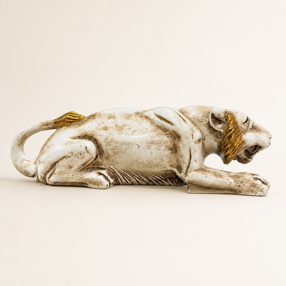 Thumbnail: Pouncing Tiger Decorative Statue