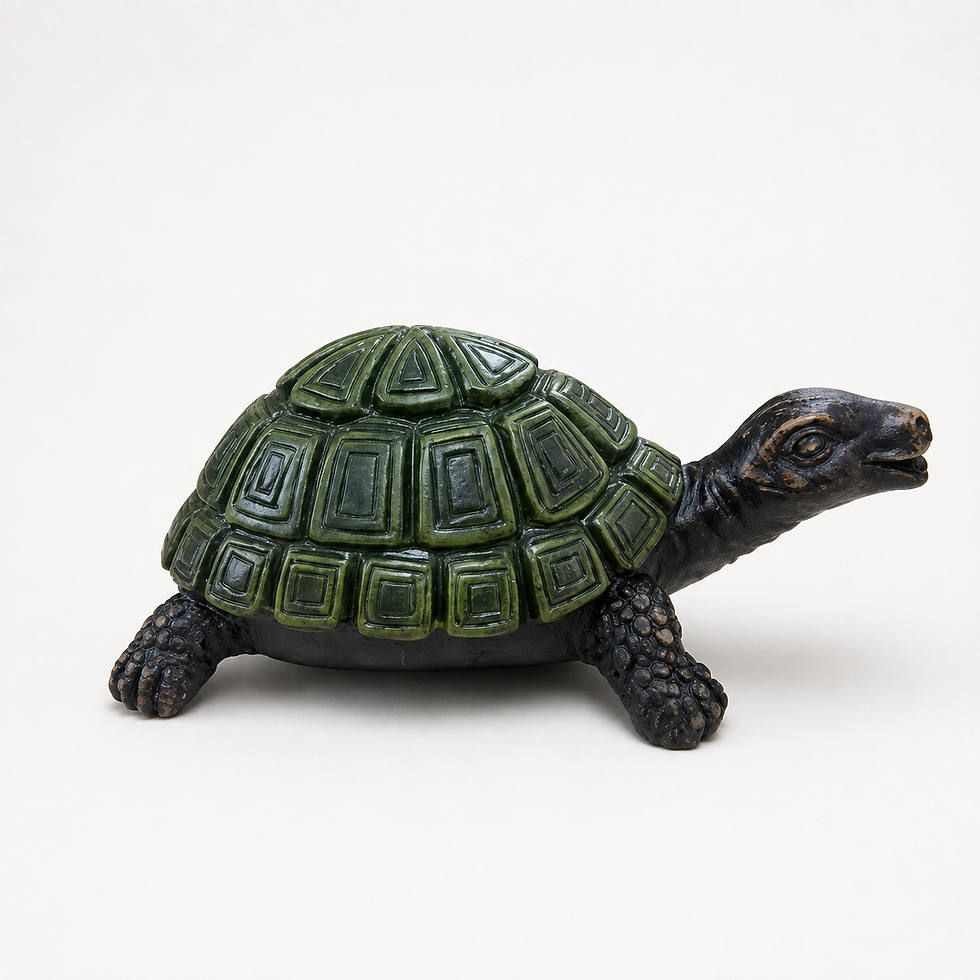 Thumbnail: Green Turtle Decorative Figurine