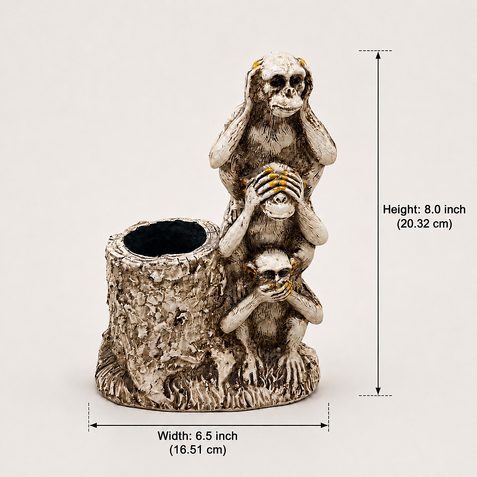 Thumbnail: Monkey Decorative Pen Stand