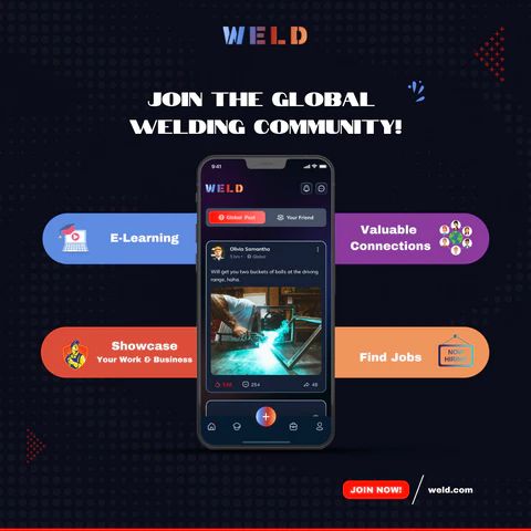 weld app features
