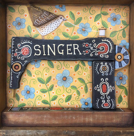 Sewing Machine by Claire
