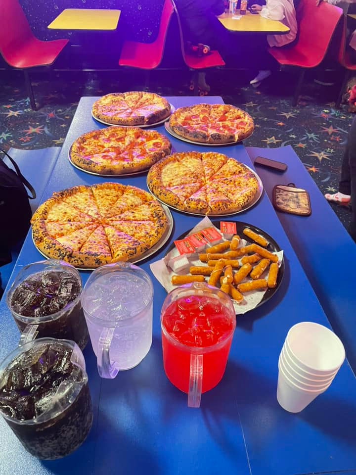 food at skating event