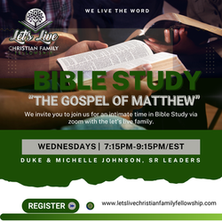 We live the word bible study-Matthew