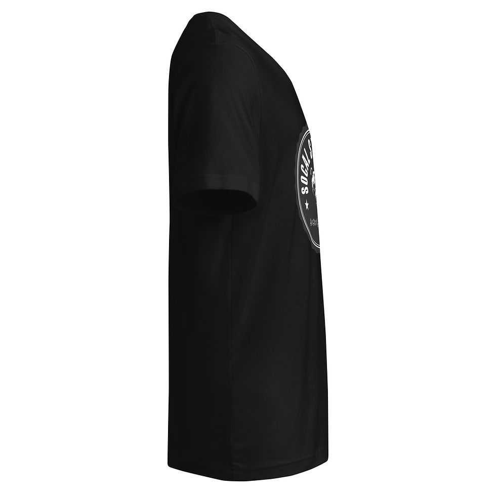 Thumbnail: Unisex Short Sleeve V-Neck T-Shirt