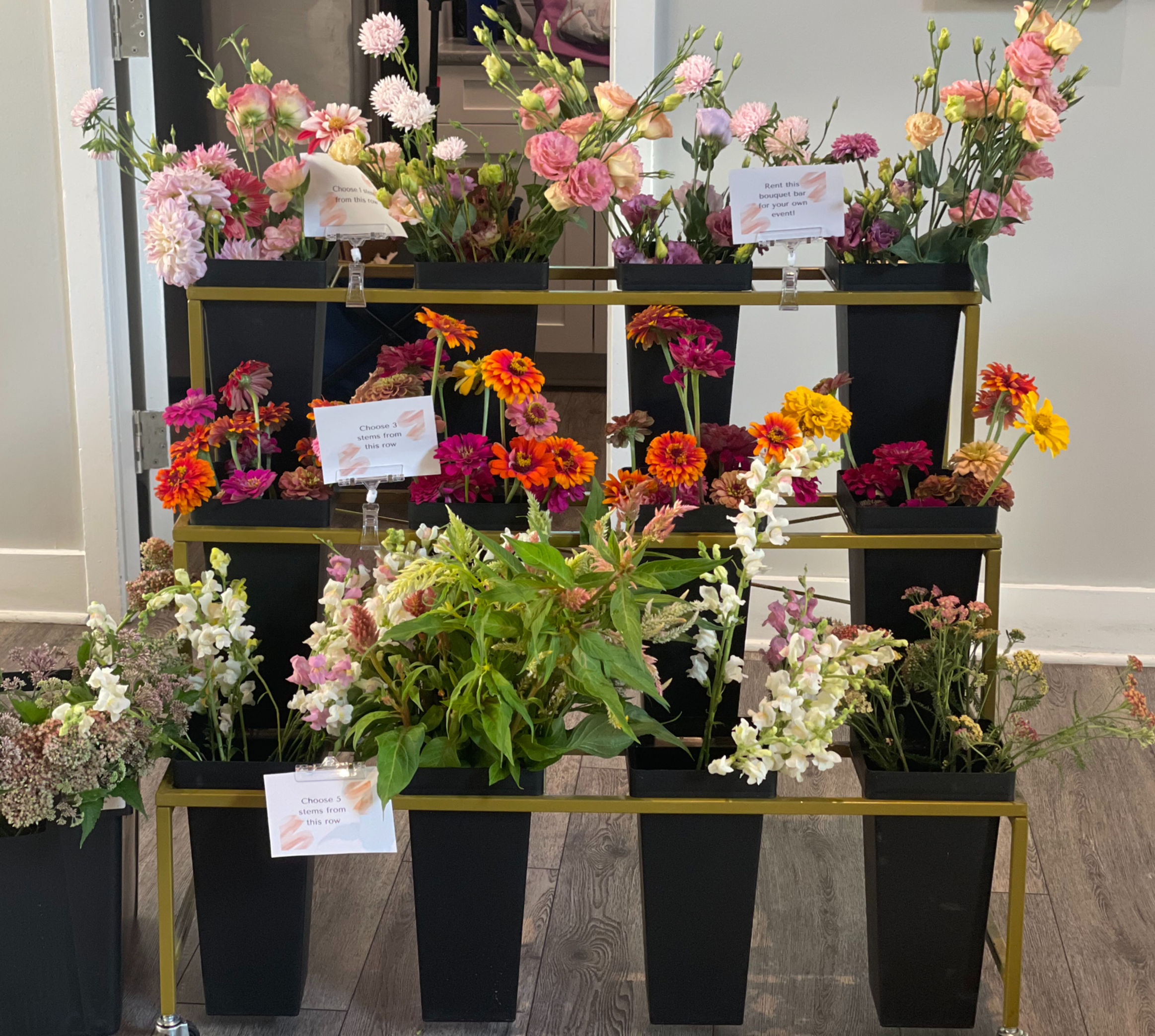 Flower Bar Cart Rental (Cart only)