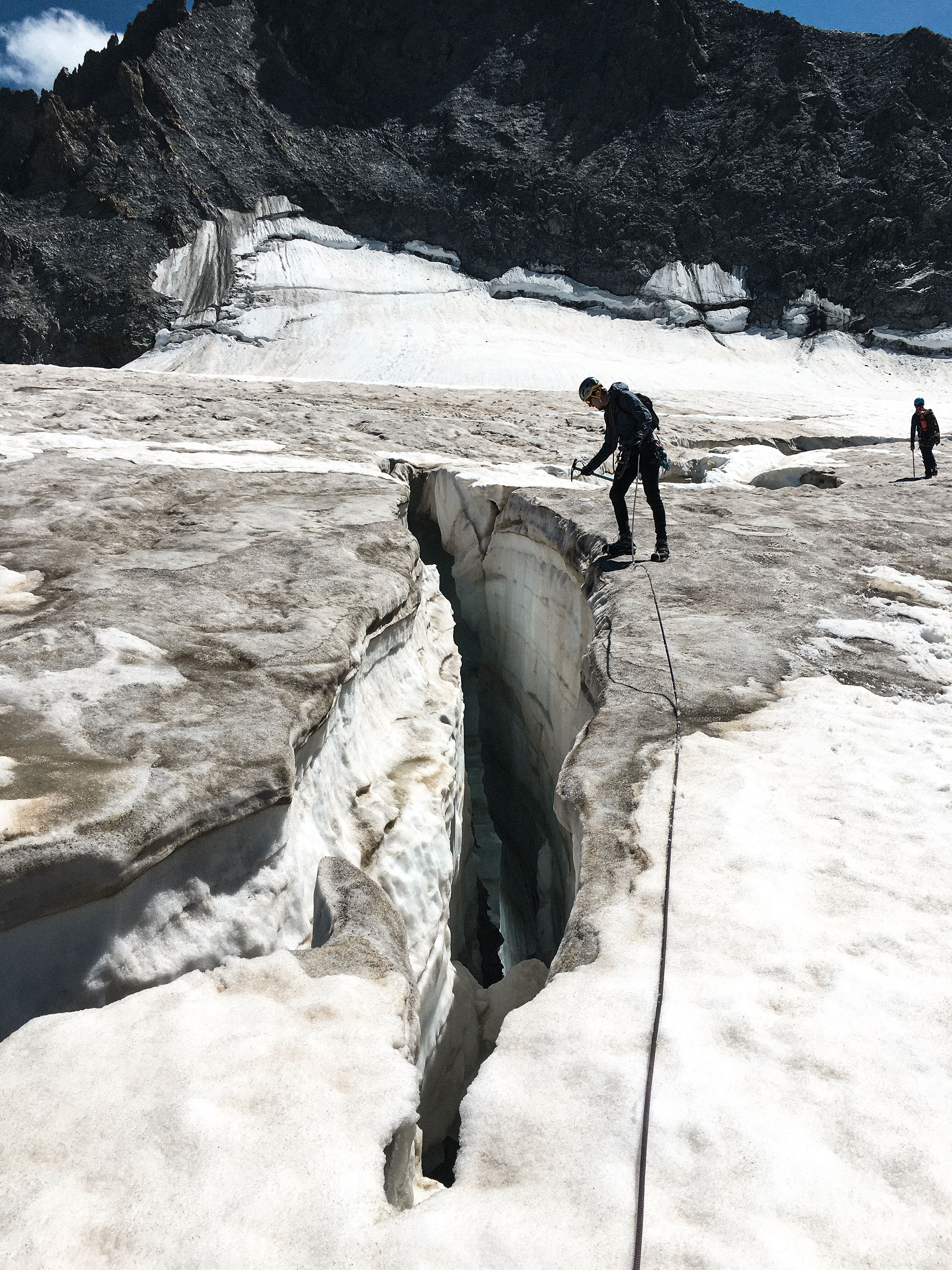 crevasses