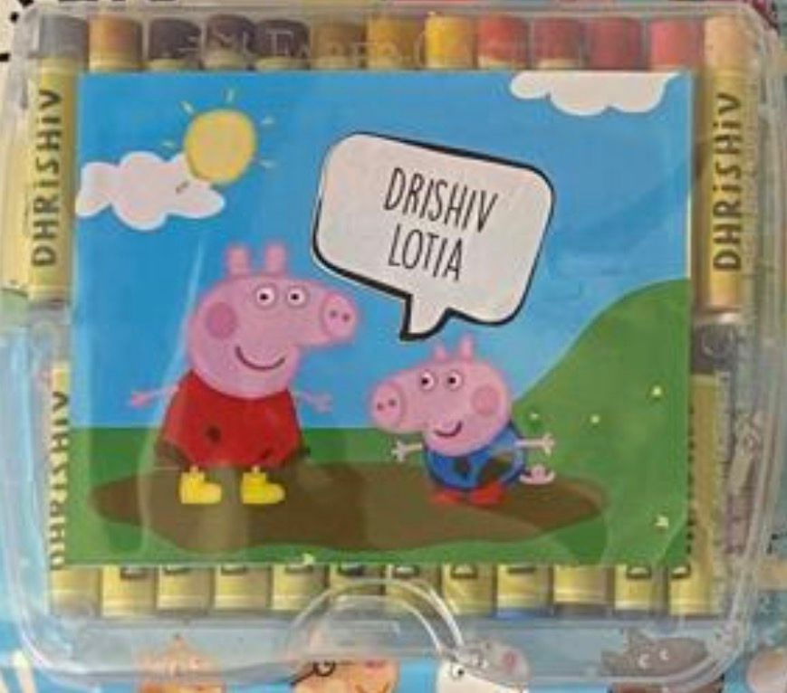 Thumbnail: 24 oil pastels personalised