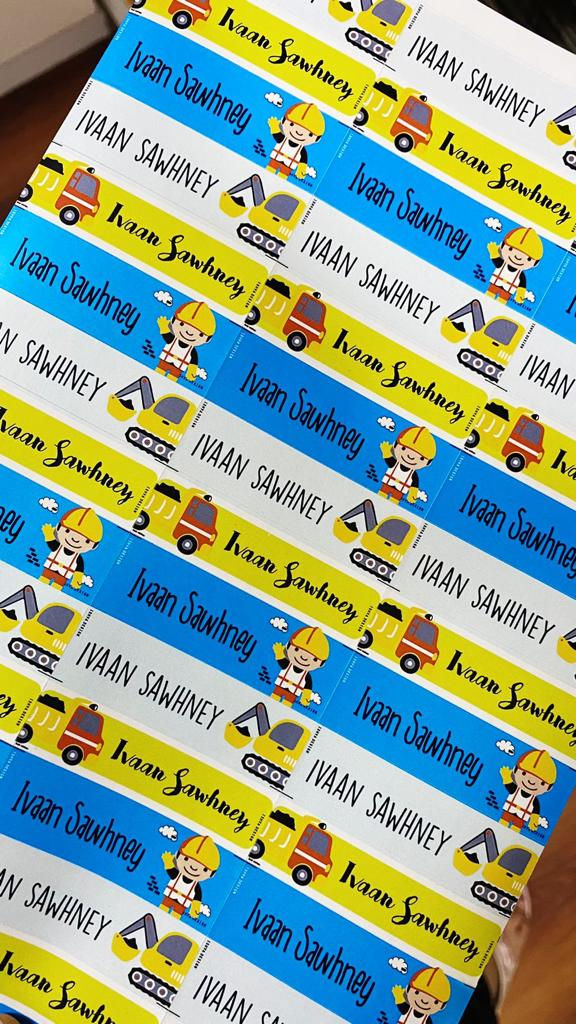 Thumbnail: Waterproof Stickers/Labels