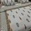 Thumbnail: Handblock King Size Quilted Comforter/Bedcovers Set( 6 Pc Set )