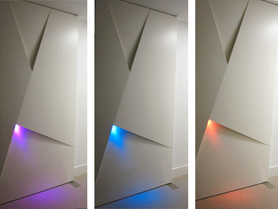 Puertas retroiluminadas