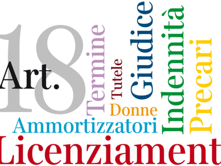 Voglio (ancora) l'art. 18! Posso?