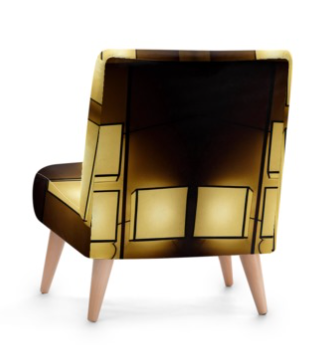 Thumbnail: The Contemporary Occasional Chair Back View