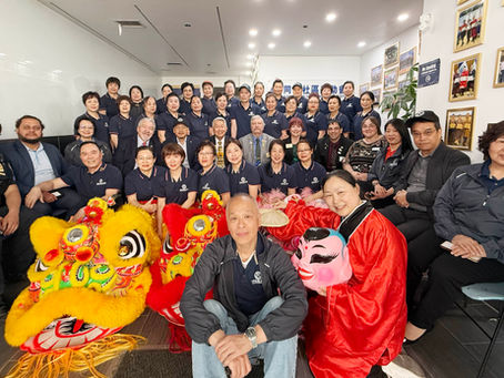 Kiwanis International Leadership Visits Community Care