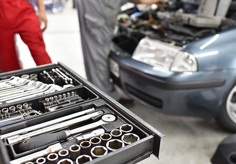 A garagem de mecânico