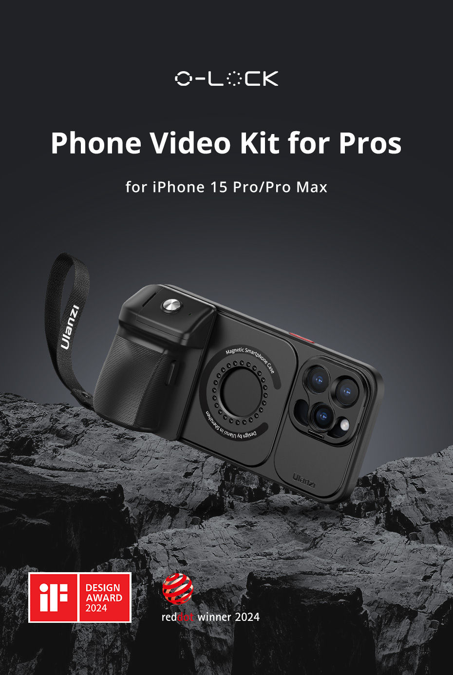 Thumbnail: Ulanzi O-LOCK Quick-Release Phone Case for iPhone 15 Pro/Pro Max Magsafe Pone Ca