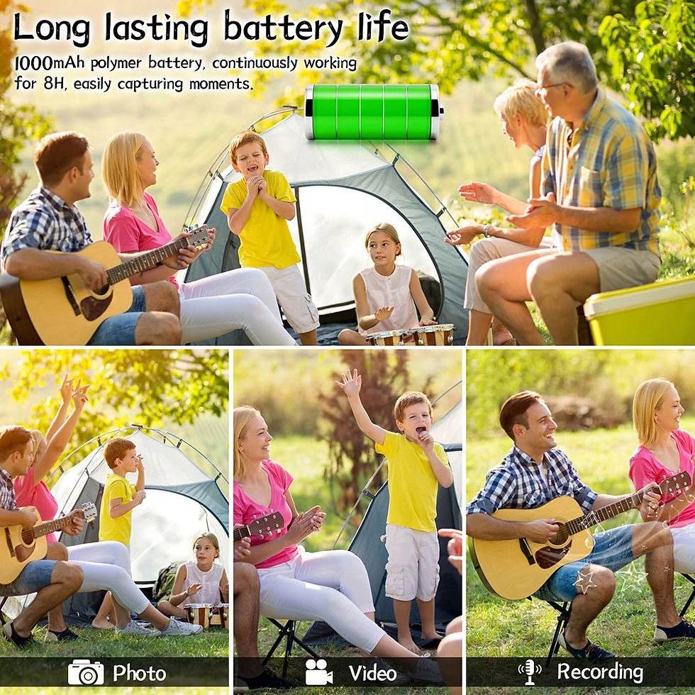 Thumbnail: Ultra HD 4K Wifi Camera Digital Video Mini Portable Handheld Law Enforcement Rec