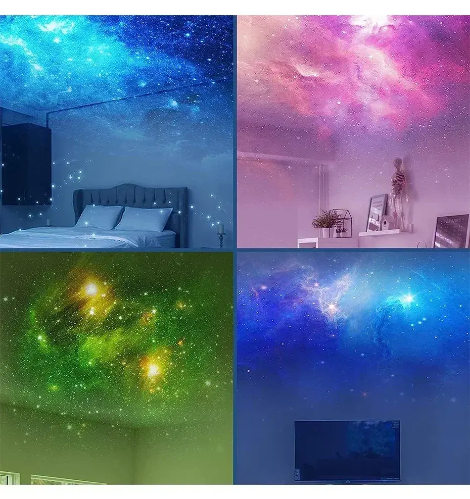 Thumbnail: Galaxy Star Astronaut Projector LED Night Light Starry Sky Porjectors Lamp Decor