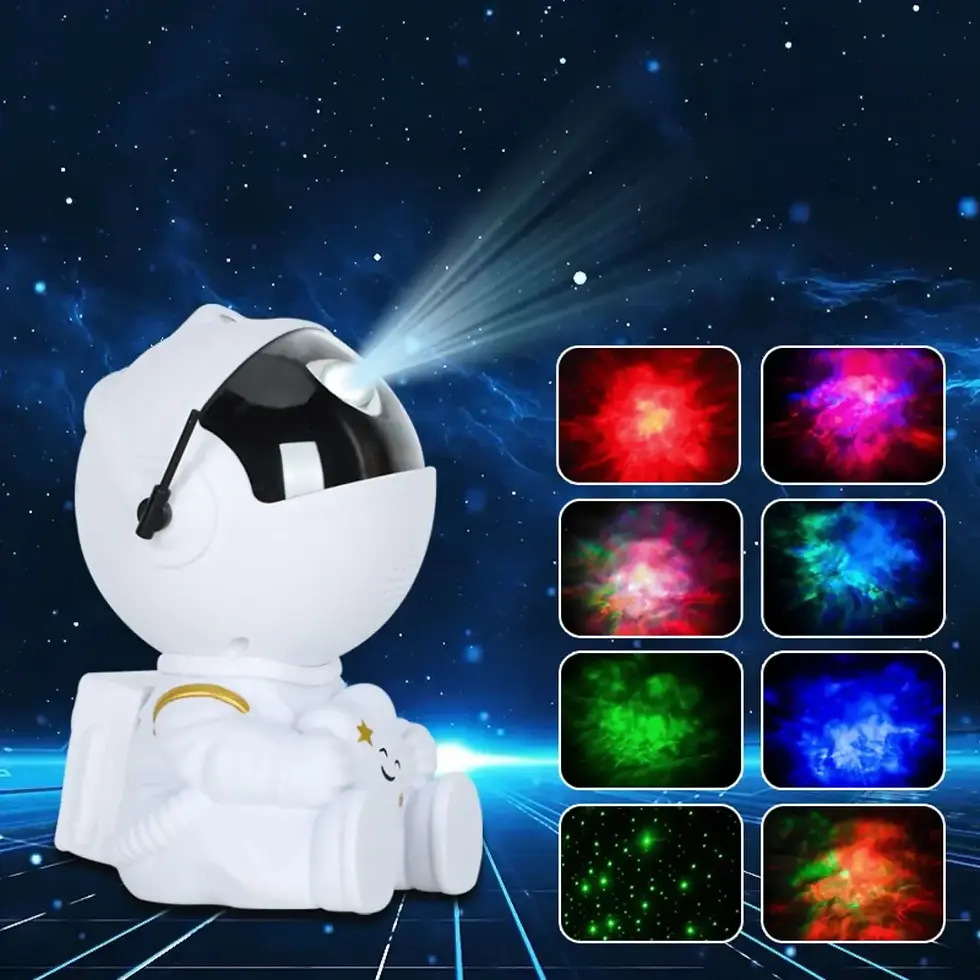 Thumbnail: Star Projector Galaxy Night Light Astronaut Space Projector Starry Nebula Ceilin