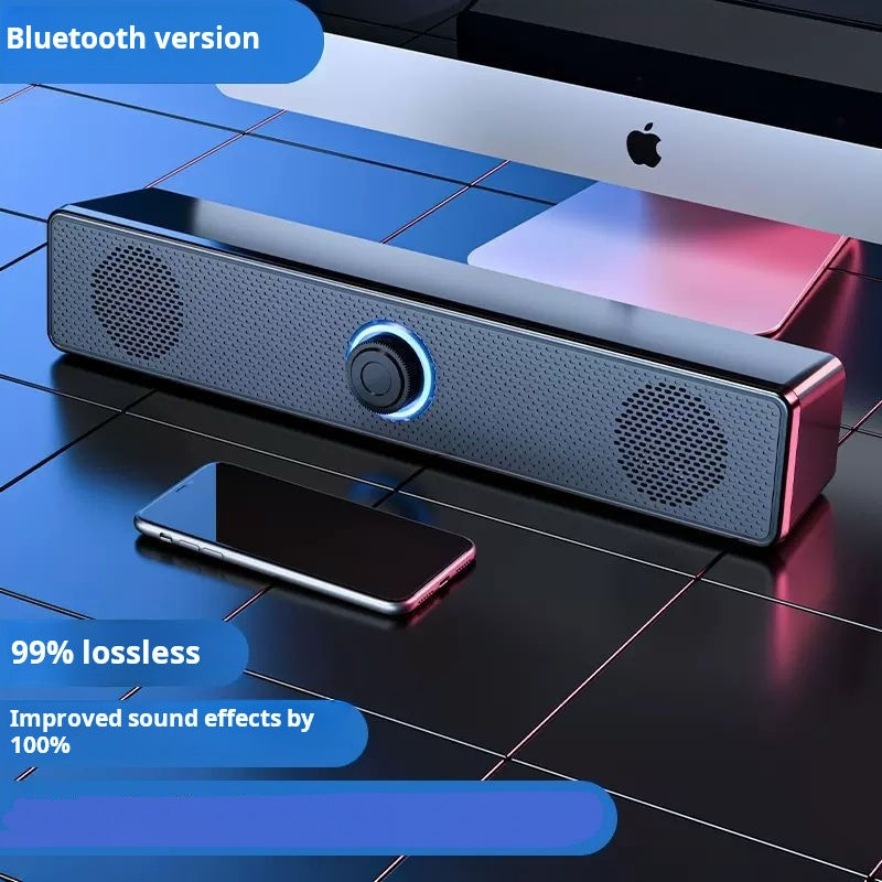 XIAOMI Bluetooth Wireless Speaker, Computer TV Home Support AUX Speaker Dual Spe