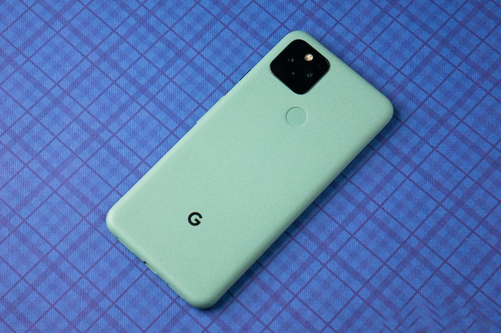 Thumbnail: Google Pixel 5 5G RAM 8GB ROM 128GB Original Smartphone 6.0" NFC Octa Core Snapd