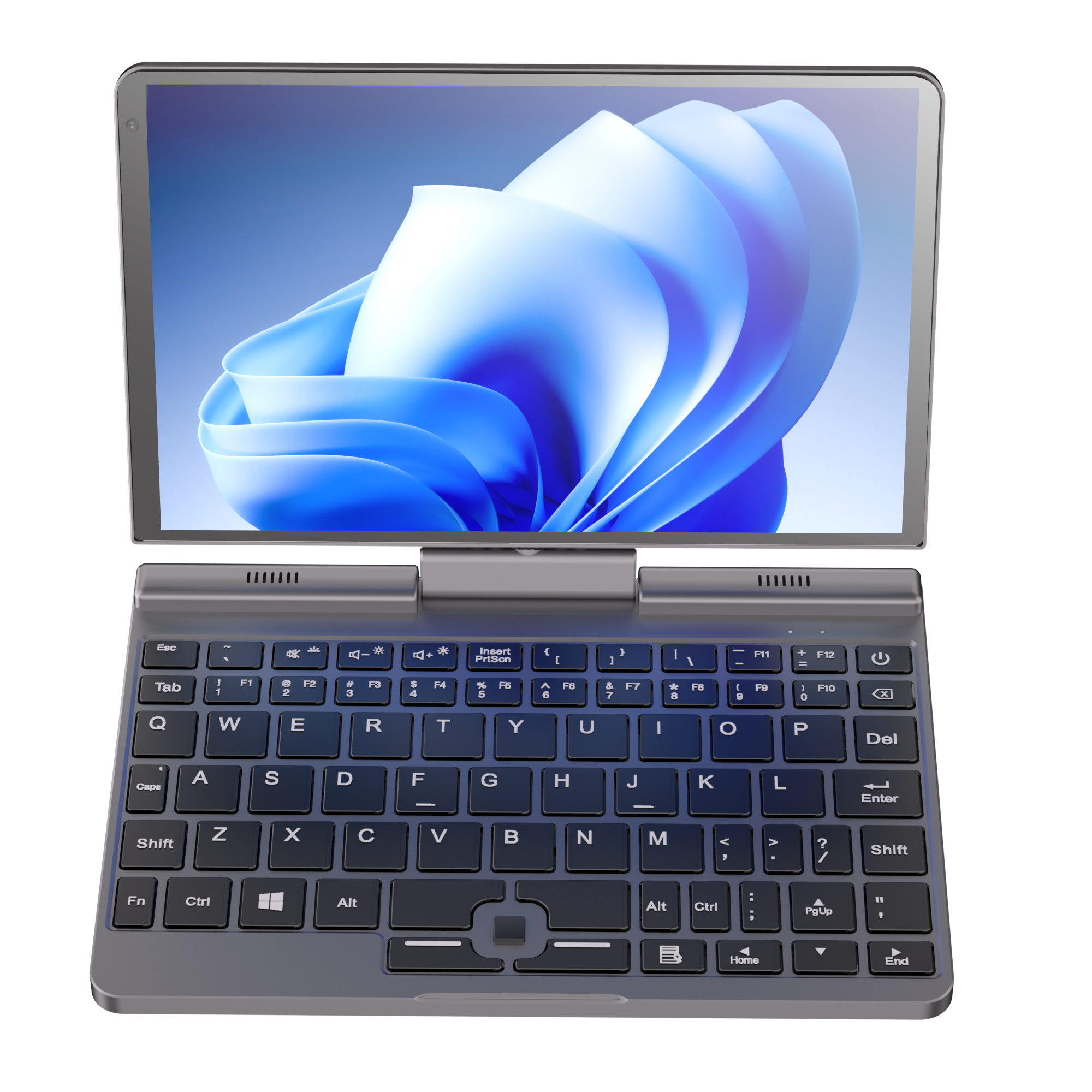 YSJMNPC 12th Gen Mini Laptop Intel N100 Quad Core 8 Inch Screen LPDDR5 12GB 1TB 