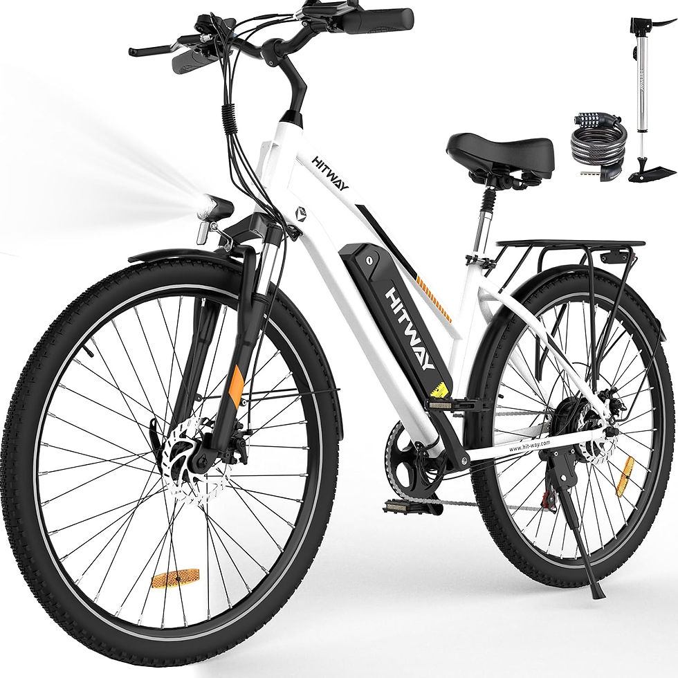 Thumbnail: HITWAY Electric bike, 28 electric bikes, city e-bike with removable battery 36V 