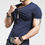 Thumbnail: MRMT Brand New Mens T Shirt Pure Color V Collar Short Sleeved Men T-Shirt Black 