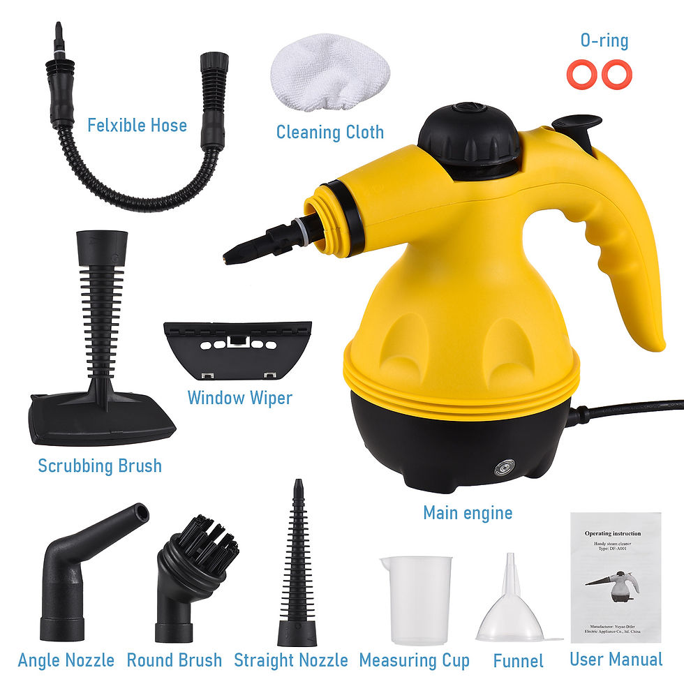 Hand-held High Temperature Steam Cleaner for Kitchen Range Hood Cleaning Home Ba