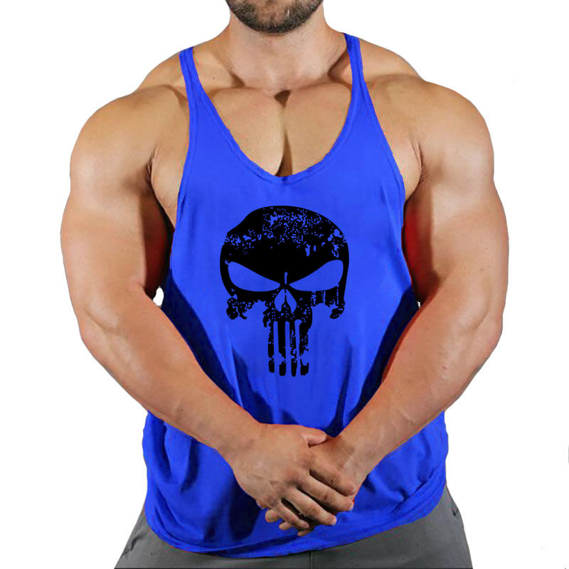 Thumbnail: New Stringer Singlet Summer Casual Fashion Printed Undershirt Vest Bodybuilding 