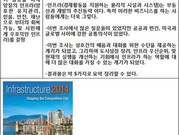 [지식정보] 인프라를 통해 경쟁력 있는 도시 만들기