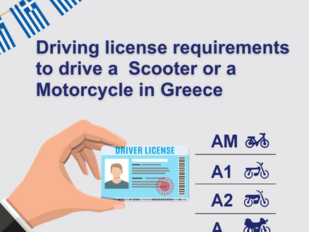 What Type of Driving License Do I Need to Drive a Scooter or Motorcycle in Greece?