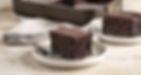 piece of a moist chocolait cake 