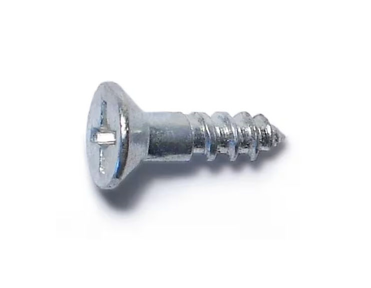 6 x 1/2 Phillips Flat Wood Screws 5 Pack MF21094