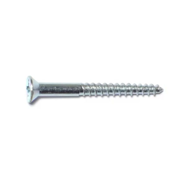 10 x 2 Phillips Flat Wood Screws MF10076