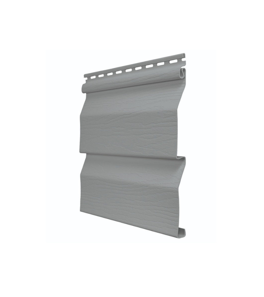 Cedar Creek Double 4 x 12 ft 6 in Fogbound Dutchlap Vinyl Siding
