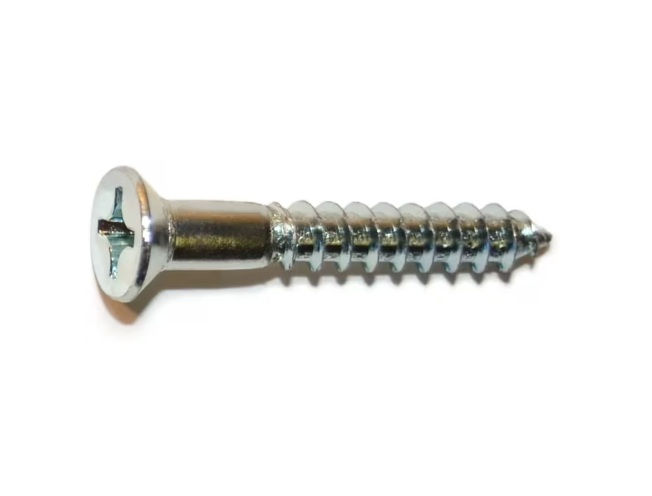 12 x 1-1/2 Phillips Flat Wood Screws MF10083