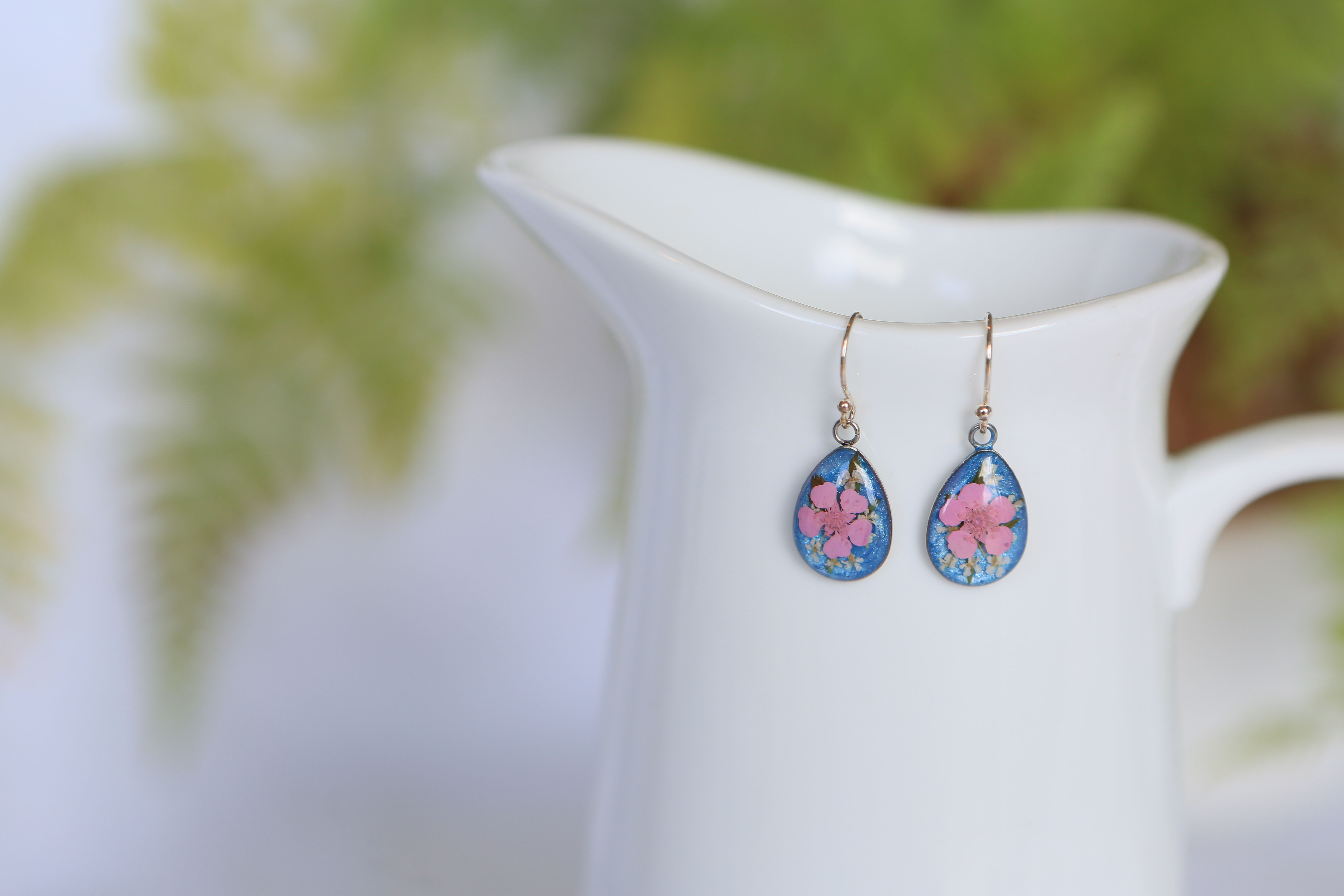 Florabunda Tiny Pink & Blue drops