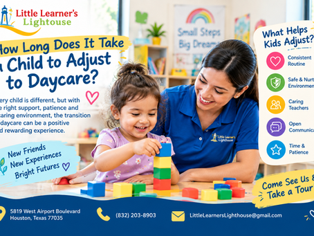Child adjusting to daycare with caring teachers and fun activities in a safe and supportive learning environment.