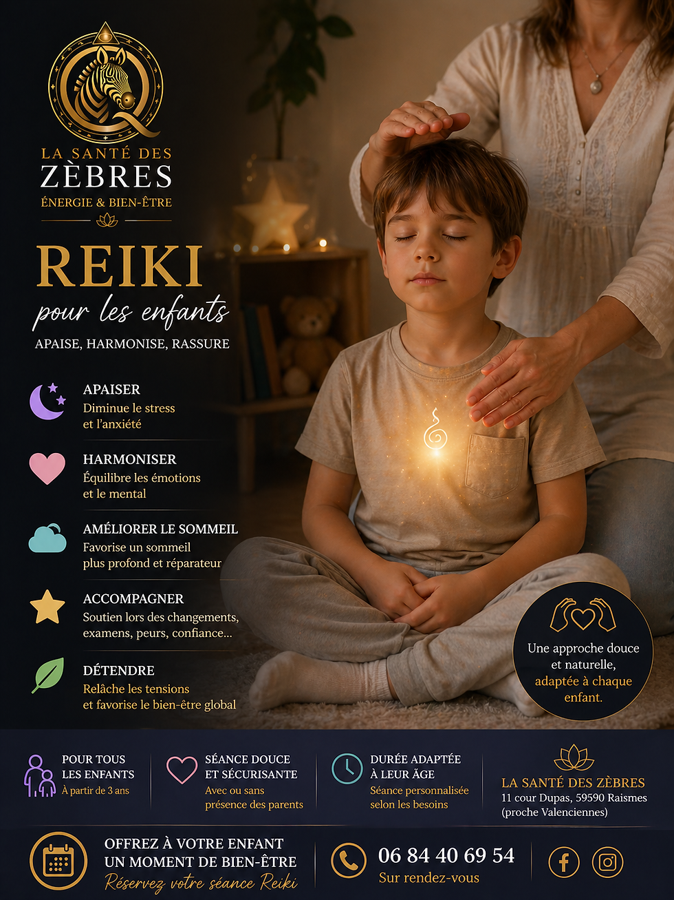 Reiki pour les enfants : apaiser en douceur | Énergie & bien-être à Raismes