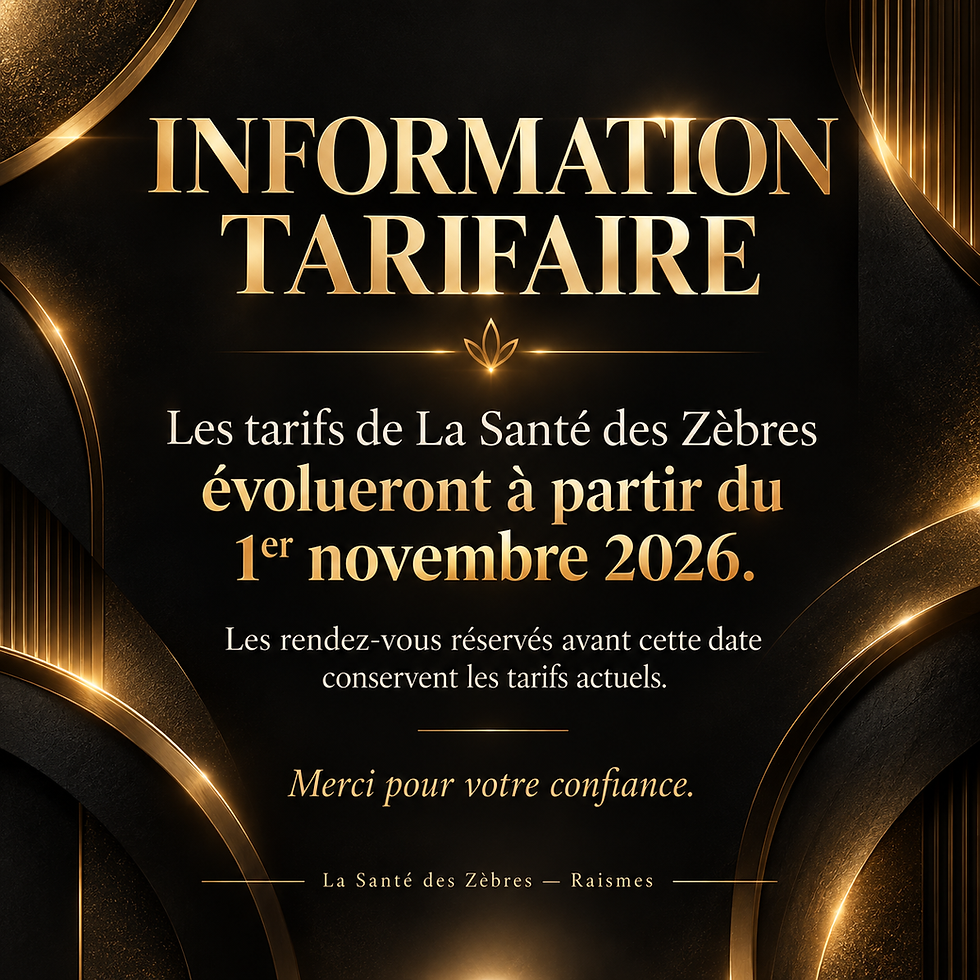 📌 INFORMATION TARIFAIRE