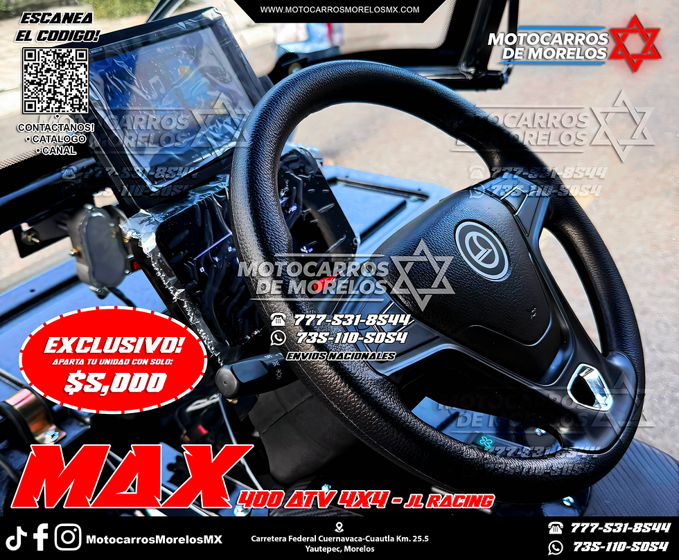 Miniatura: MAX 400 ATV 4X4 - JL RACING