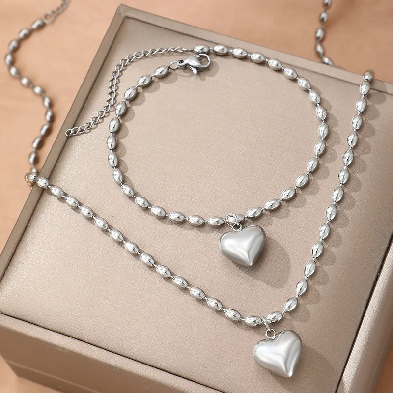 luver gurl silver set
