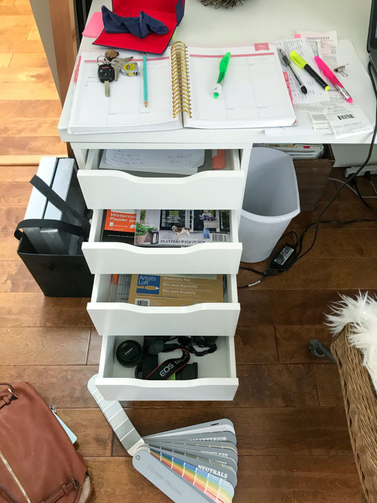 Organized Desk Drawers