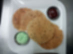 Papadam mit sauce