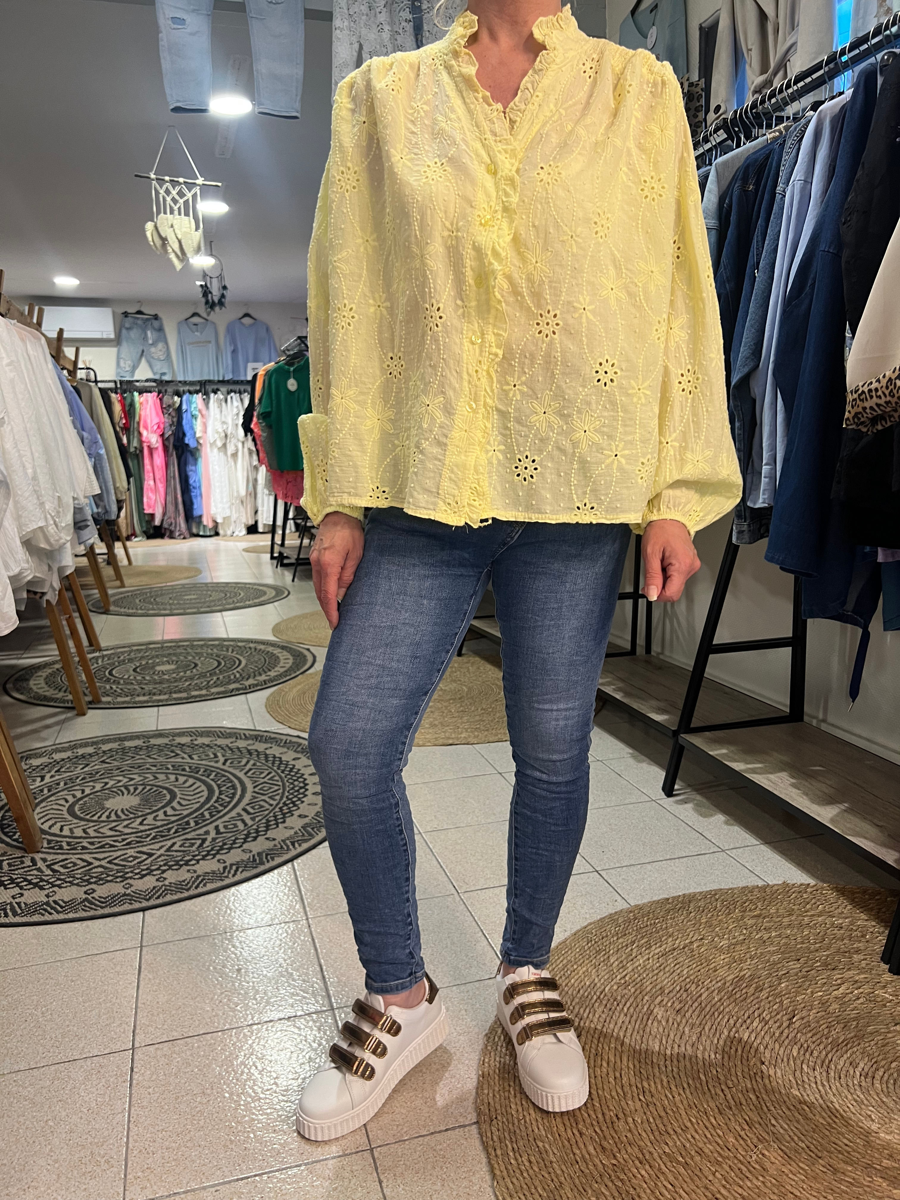 Chemisier Ariane en broderie