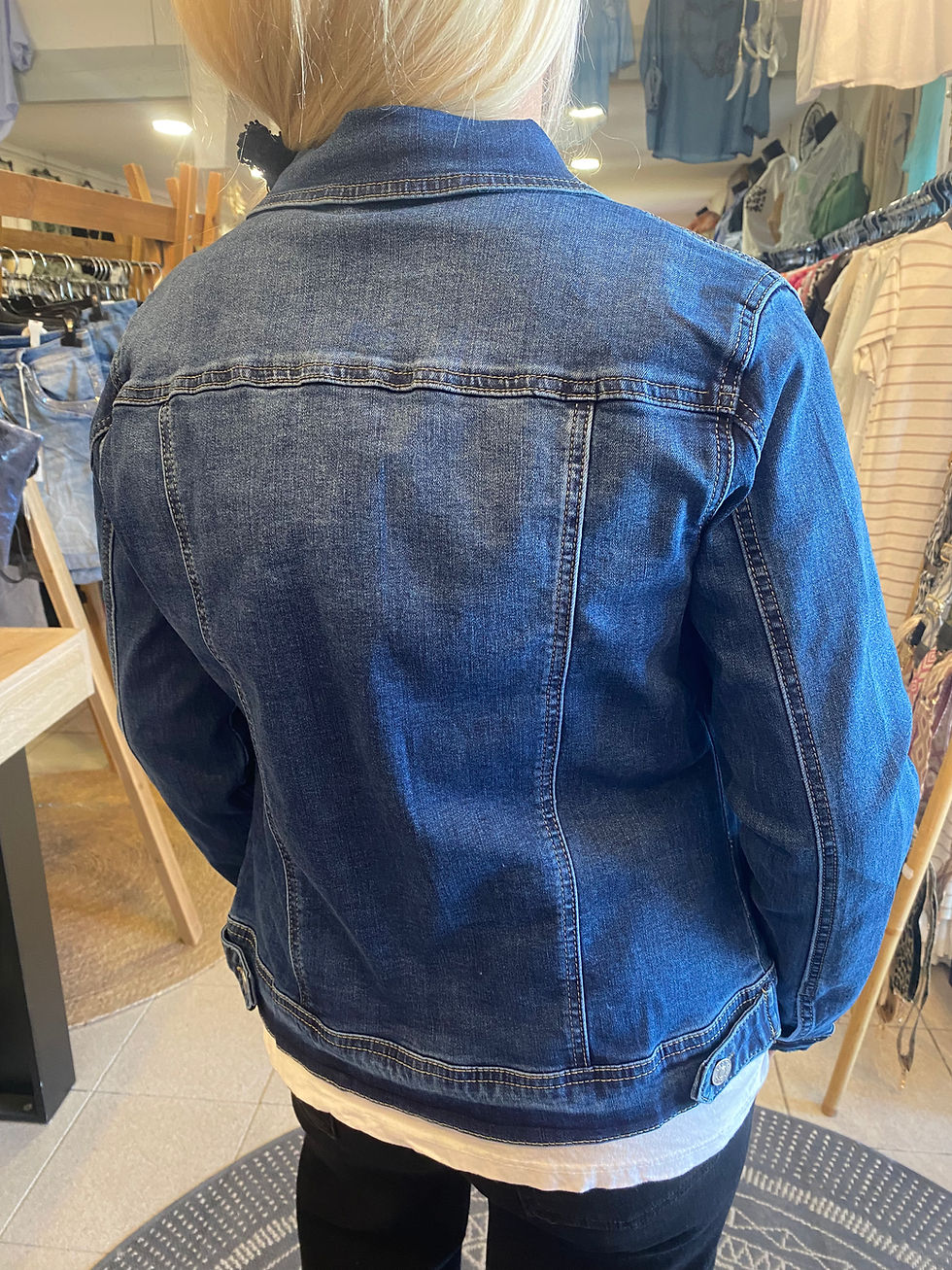 Miniature : Veste en jean foncé Ophélie