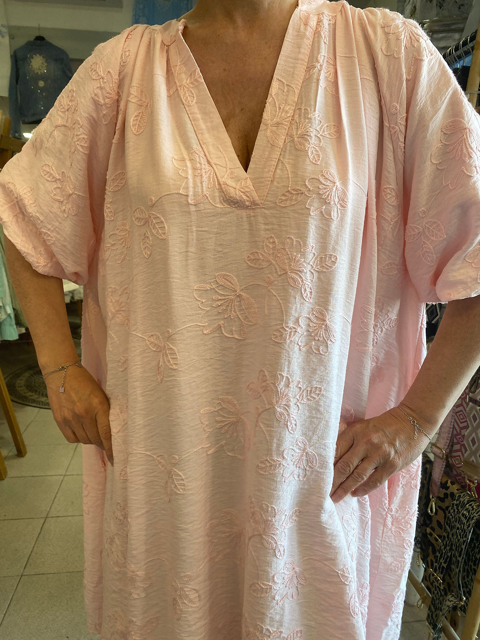 Miniature : Robe avec fleurs Elodie oversize